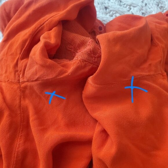 Jessica Simpson "Kalypso" Flare Sleeve Embroidered Boho Top In Blood Ora… - Picture 14 of 16